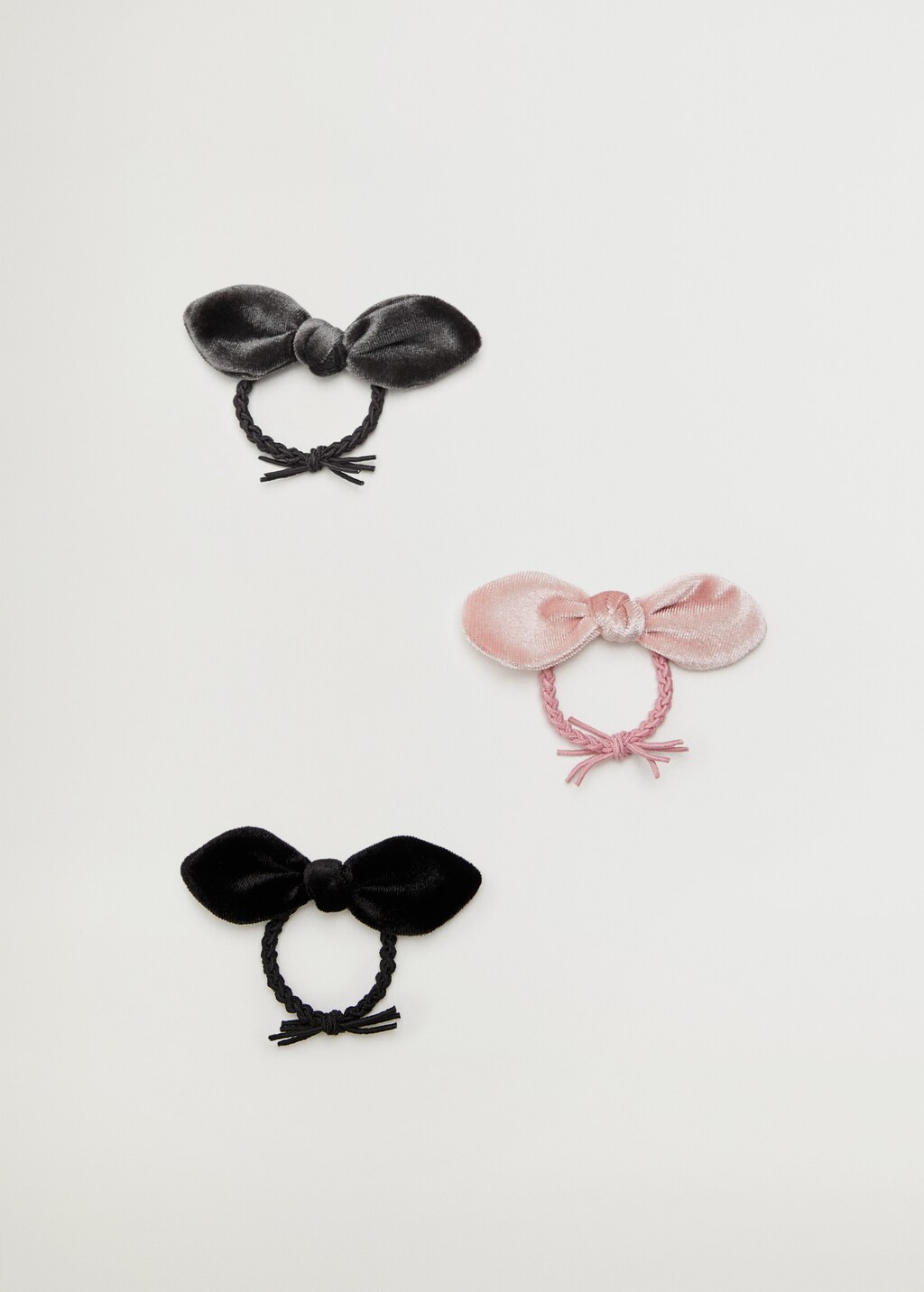 Bow hair ties 3 pack - Article without model