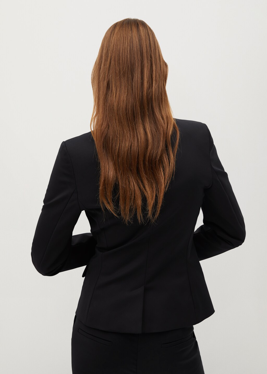 Structured suit blazer - Reverse of the article