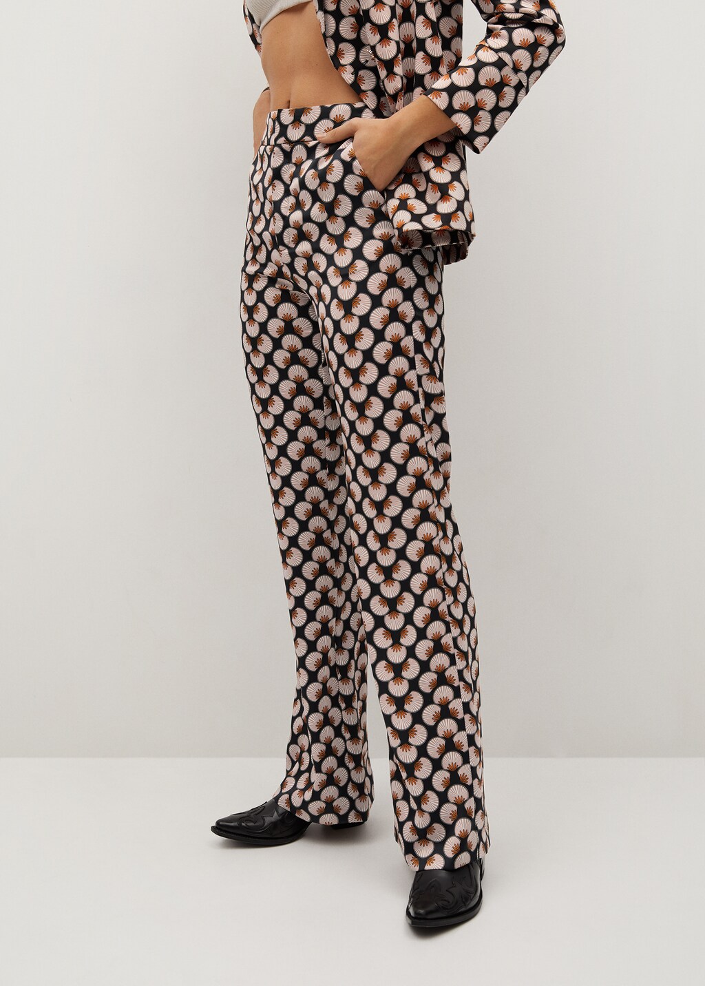 Broek met print - Middenvlak