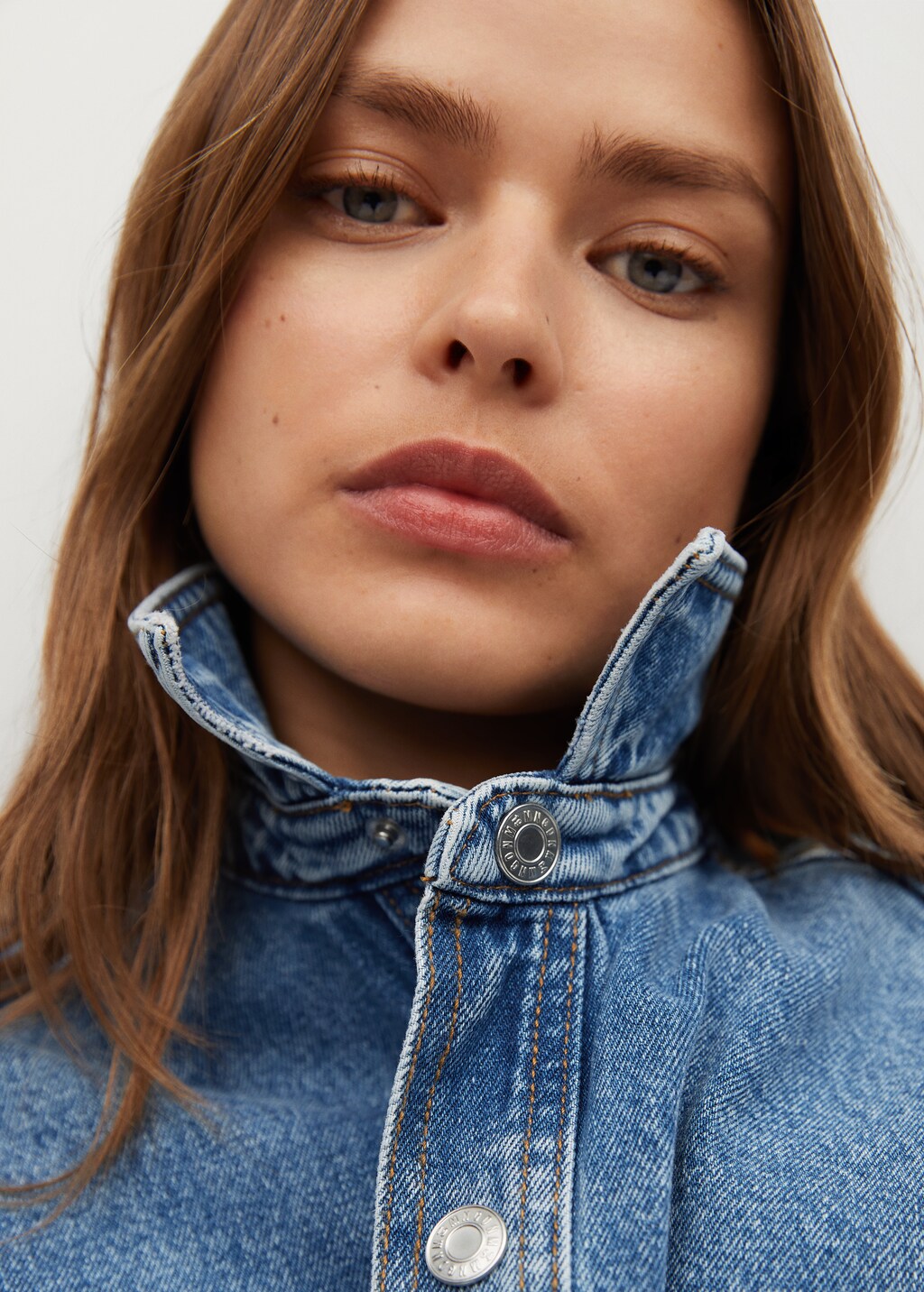 Pocket denim overshirt - Details of the article 1