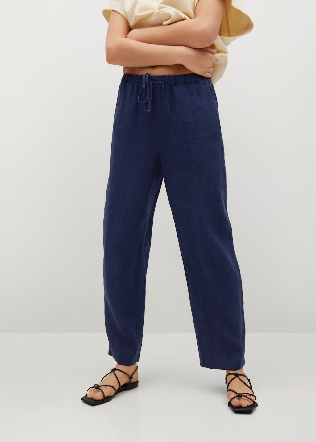 100% linen pants - Medium plane