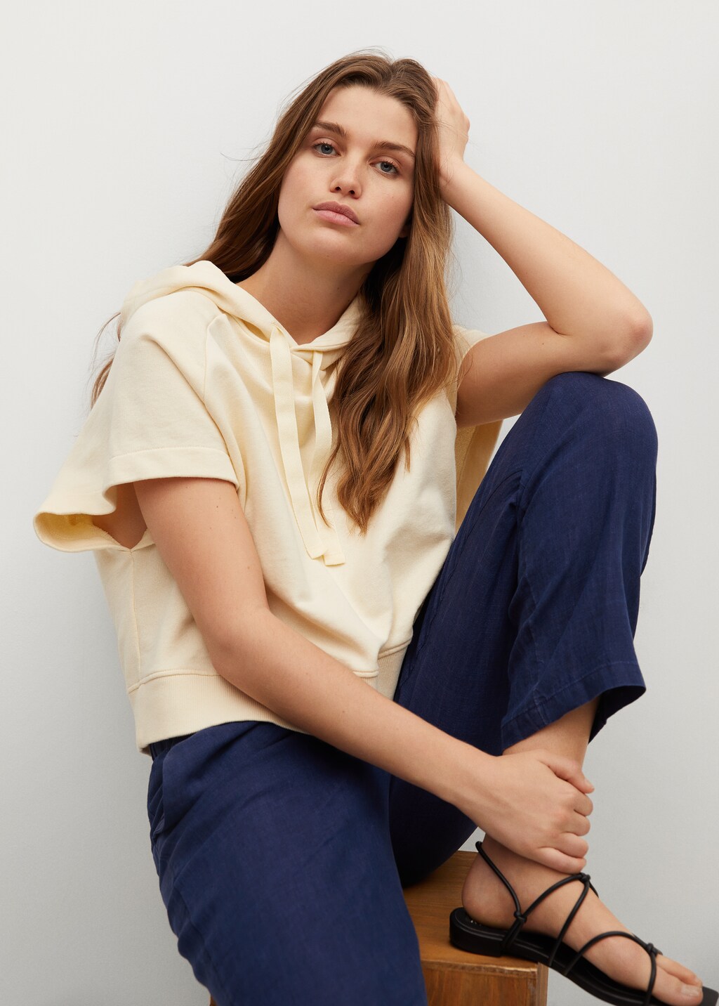 100% linen pants - Details of the article 1