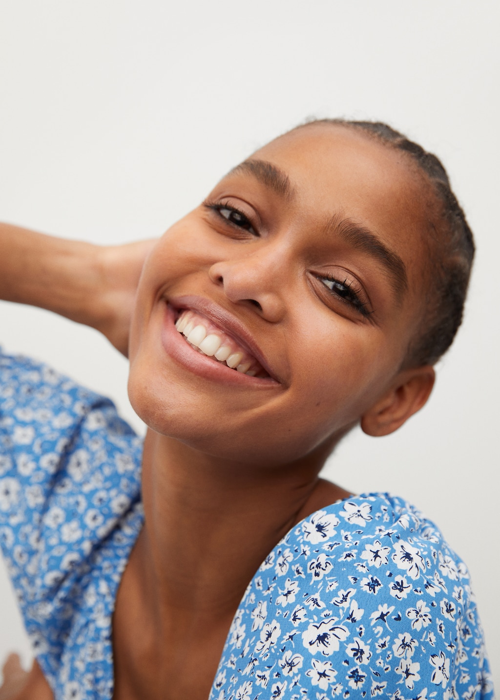 Floral print blouse - Details of the article 2