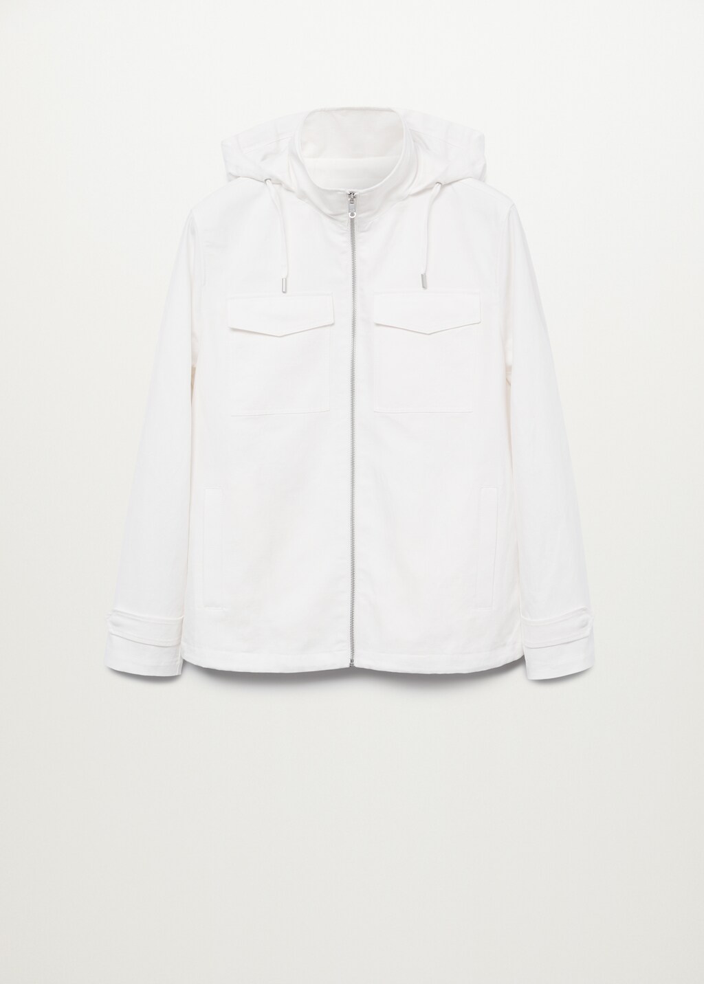 Pocket linen cotton jacket - Article without model