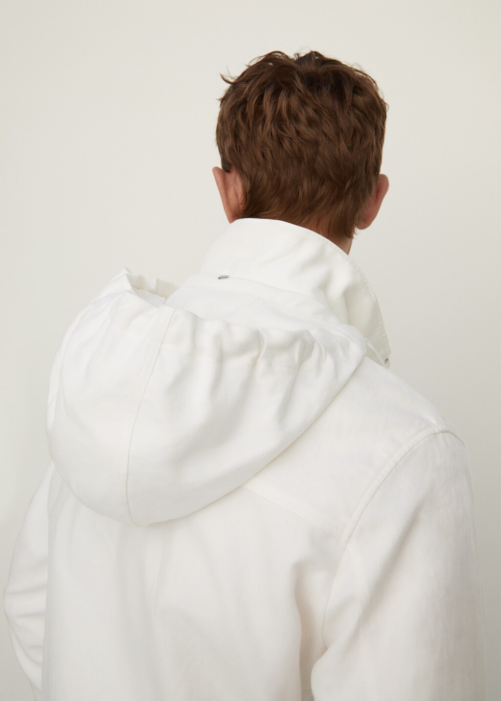 Pocket linen cotton jacket - Details of the article 3