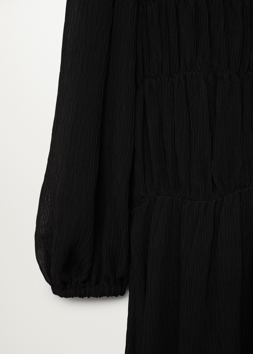 Flowy pleated dress - Details of the article 8