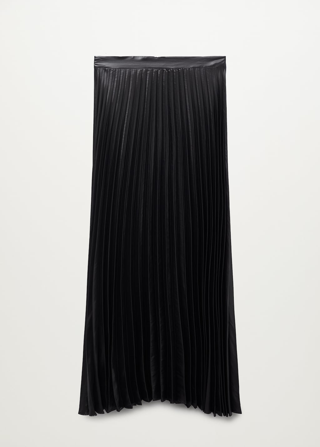 Satin pleated skirt - Article without model