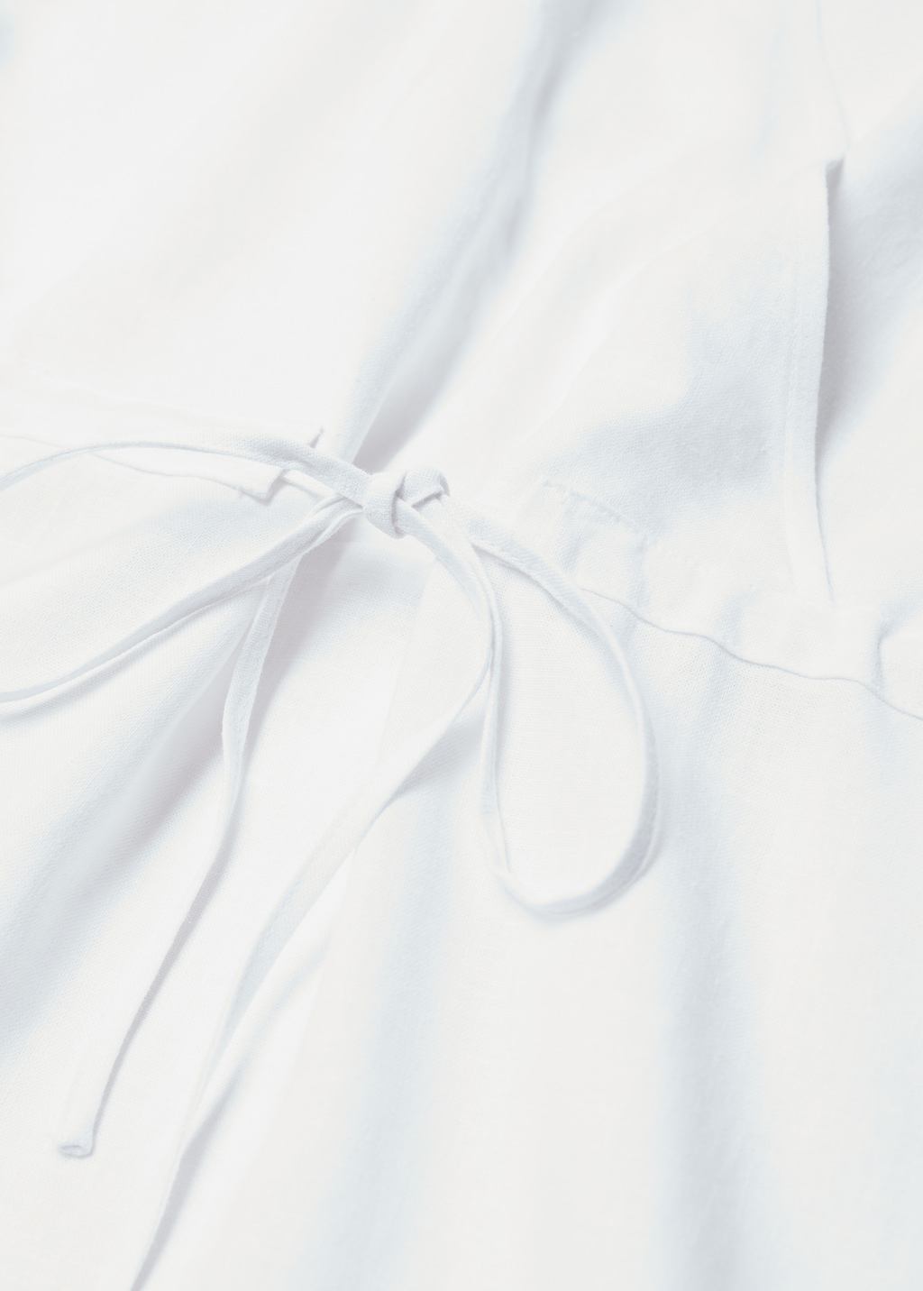 Linen wrap dress - Details of the article 8