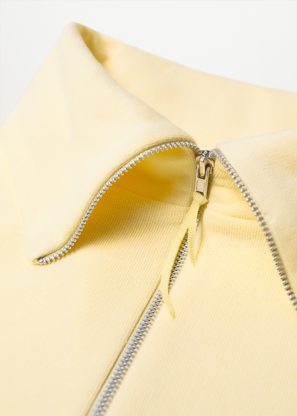 Funnel neck cotton sweatshirt - Details of the article 8