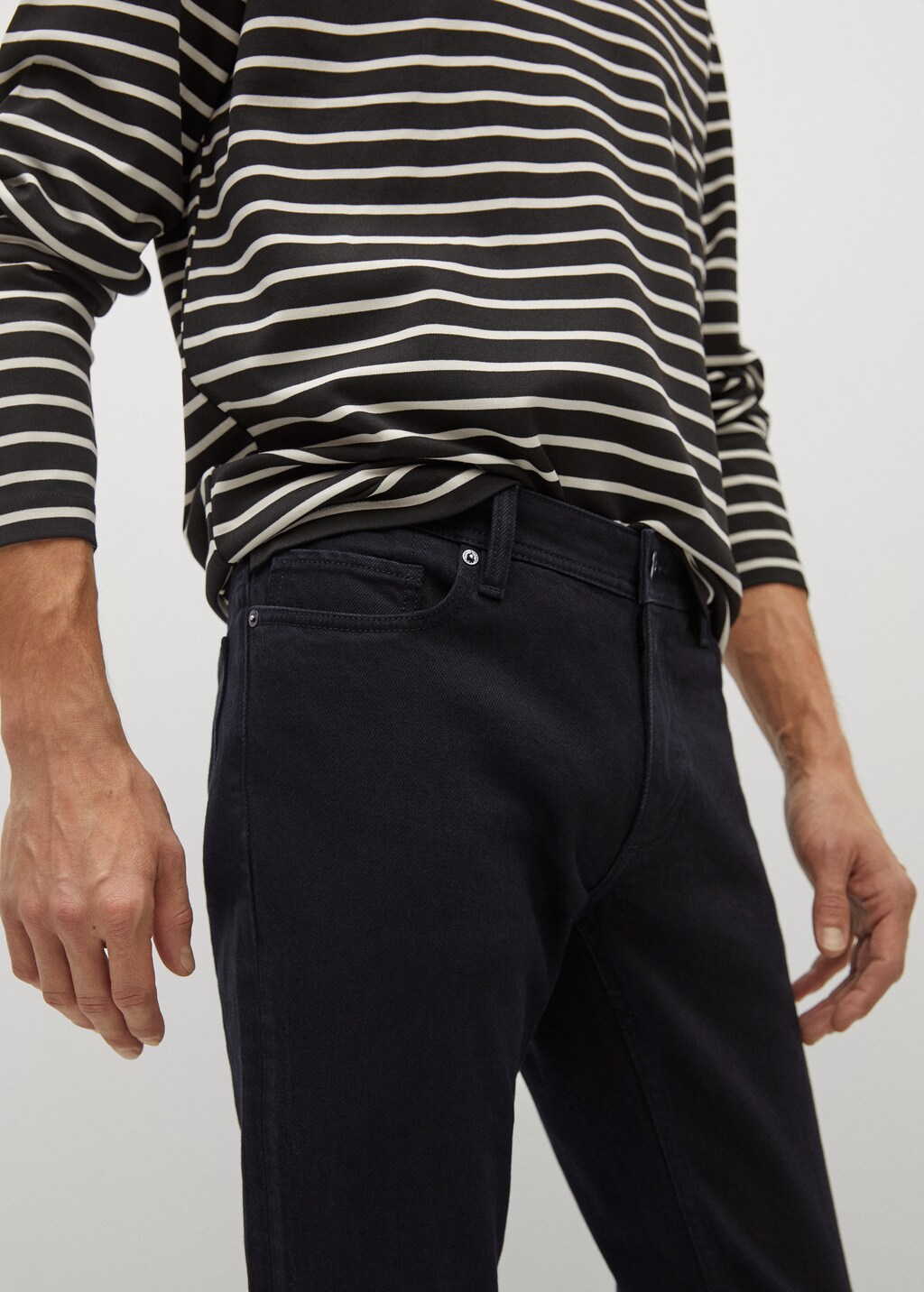 Slim fit black Jan jeans - Details of the article 1