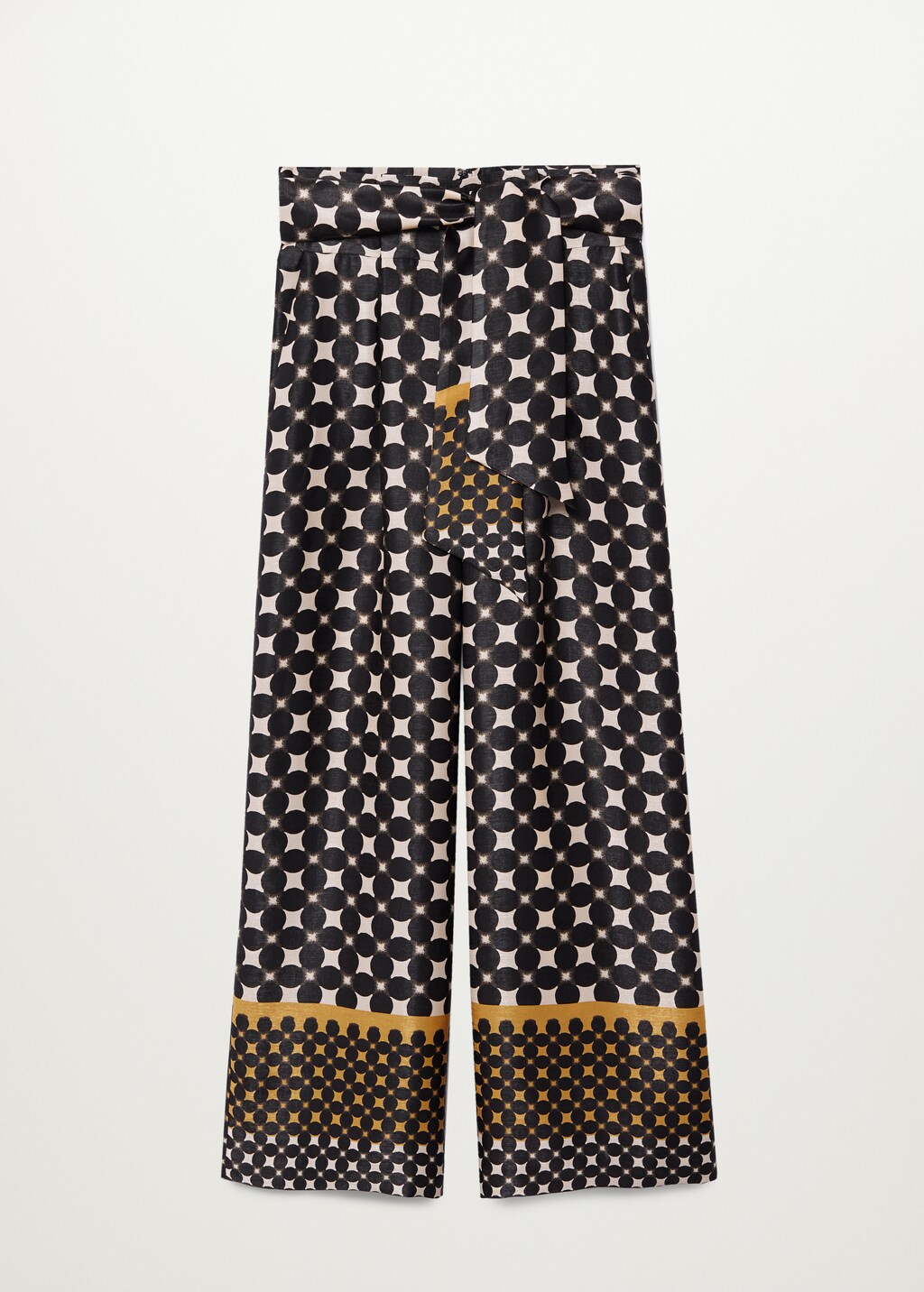 Geometric print pants - Article without model