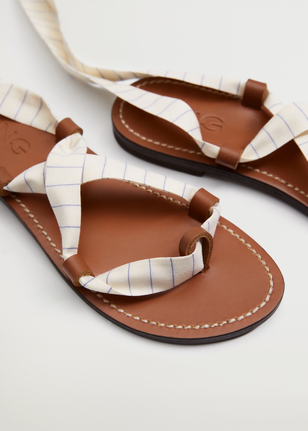 Combinable straps sandals - Medium plane