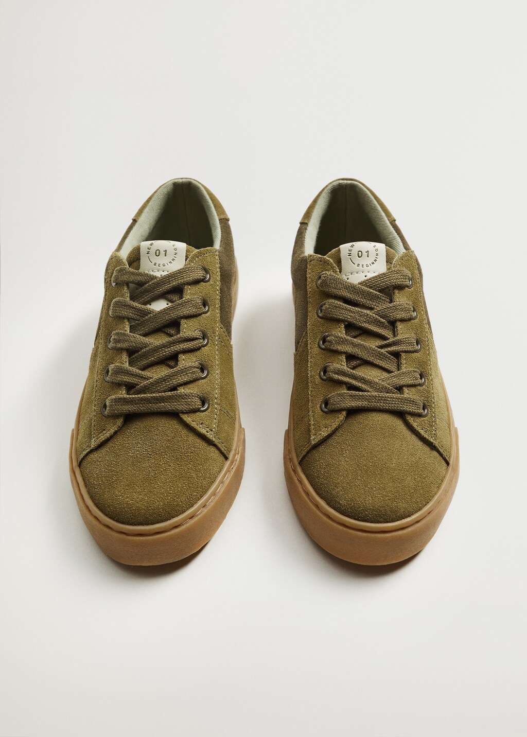 Lace-up leather sneakers - Details of the article 2