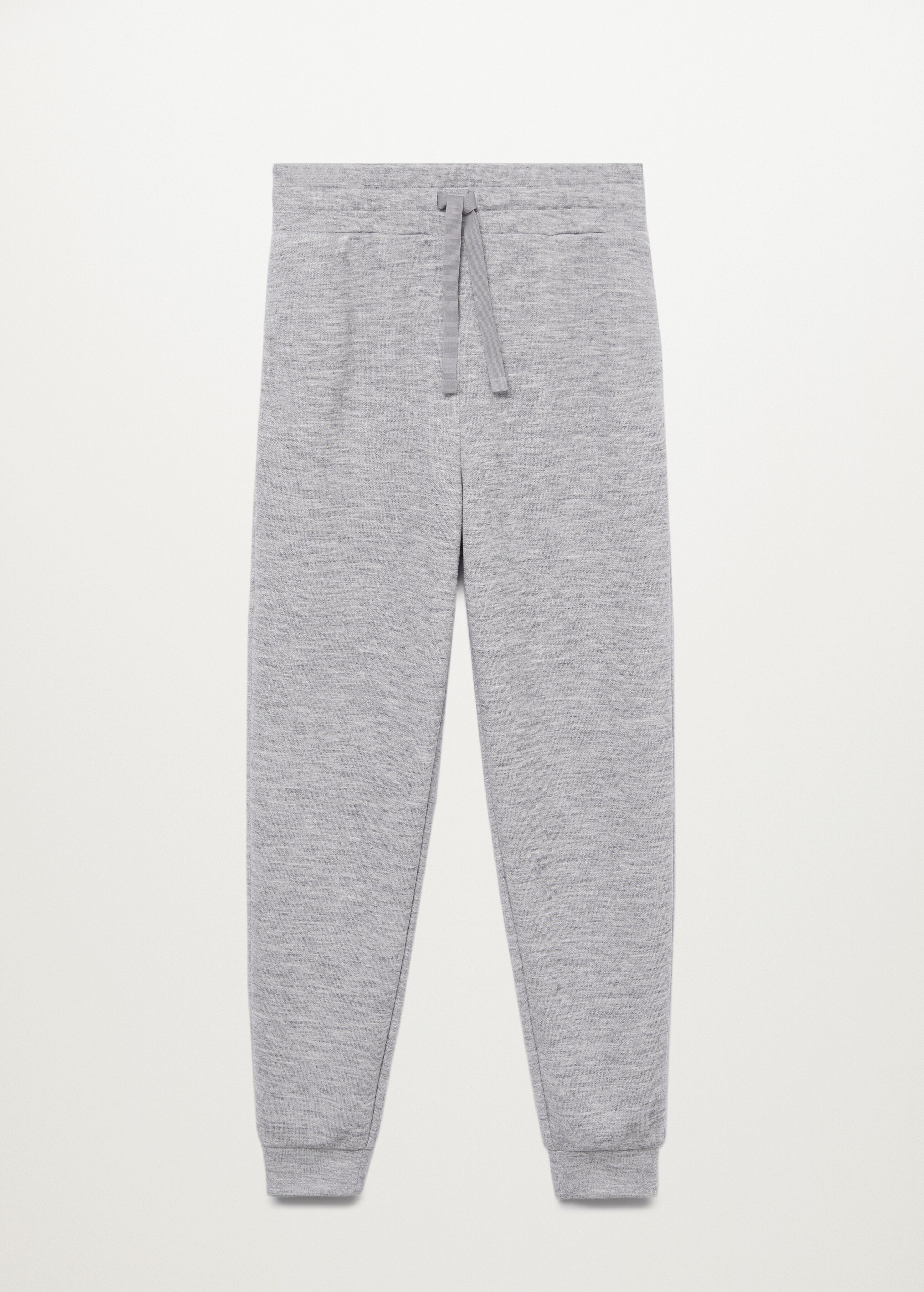 Knit jogger-style trousers - Article without model