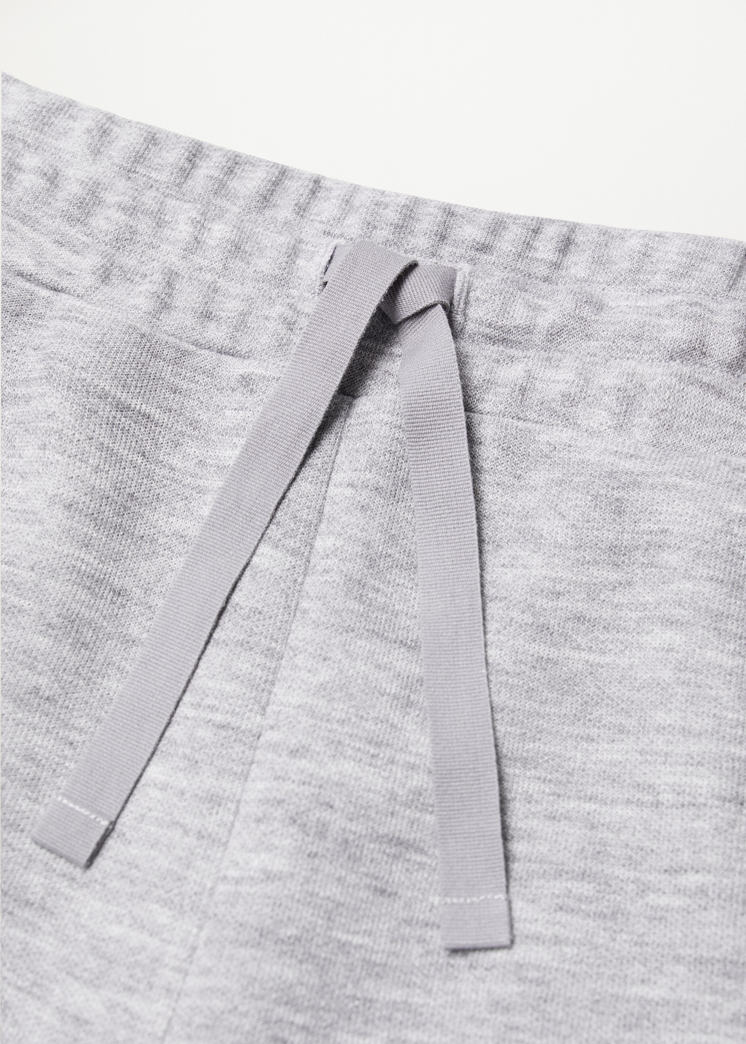 Knit jogger-style trousers - Details of the article 8