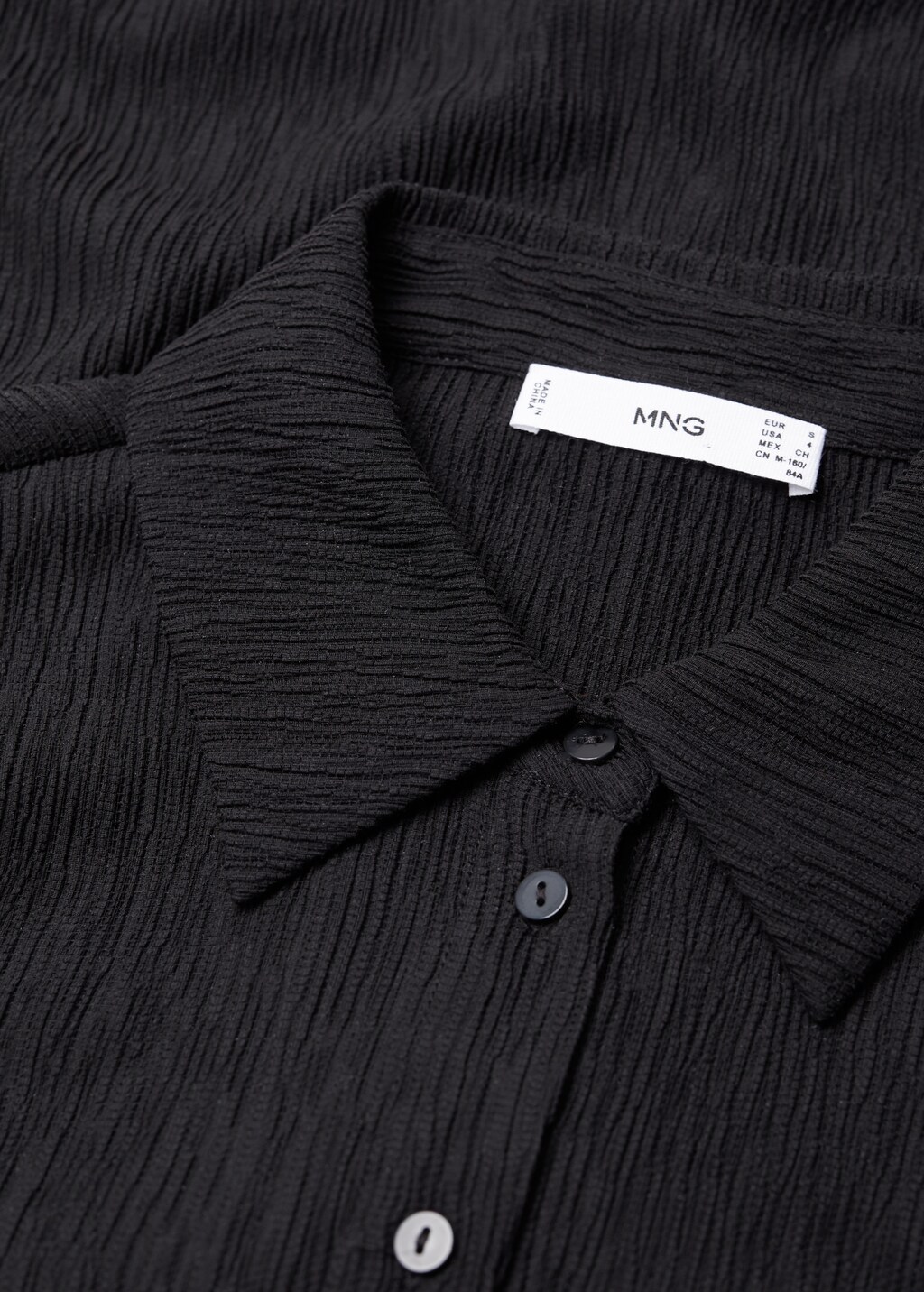 Oversized lyocell shirt - Details of the article 8