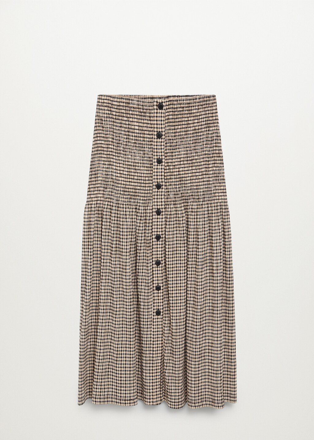 Gingham print skirt - Article without model