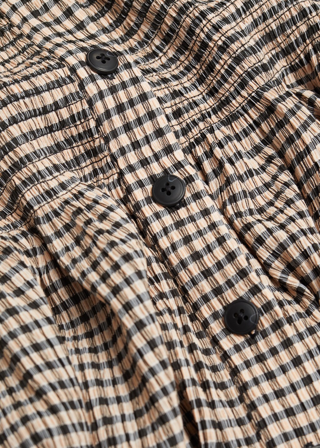 Gingham print skirt - Details of the article 8