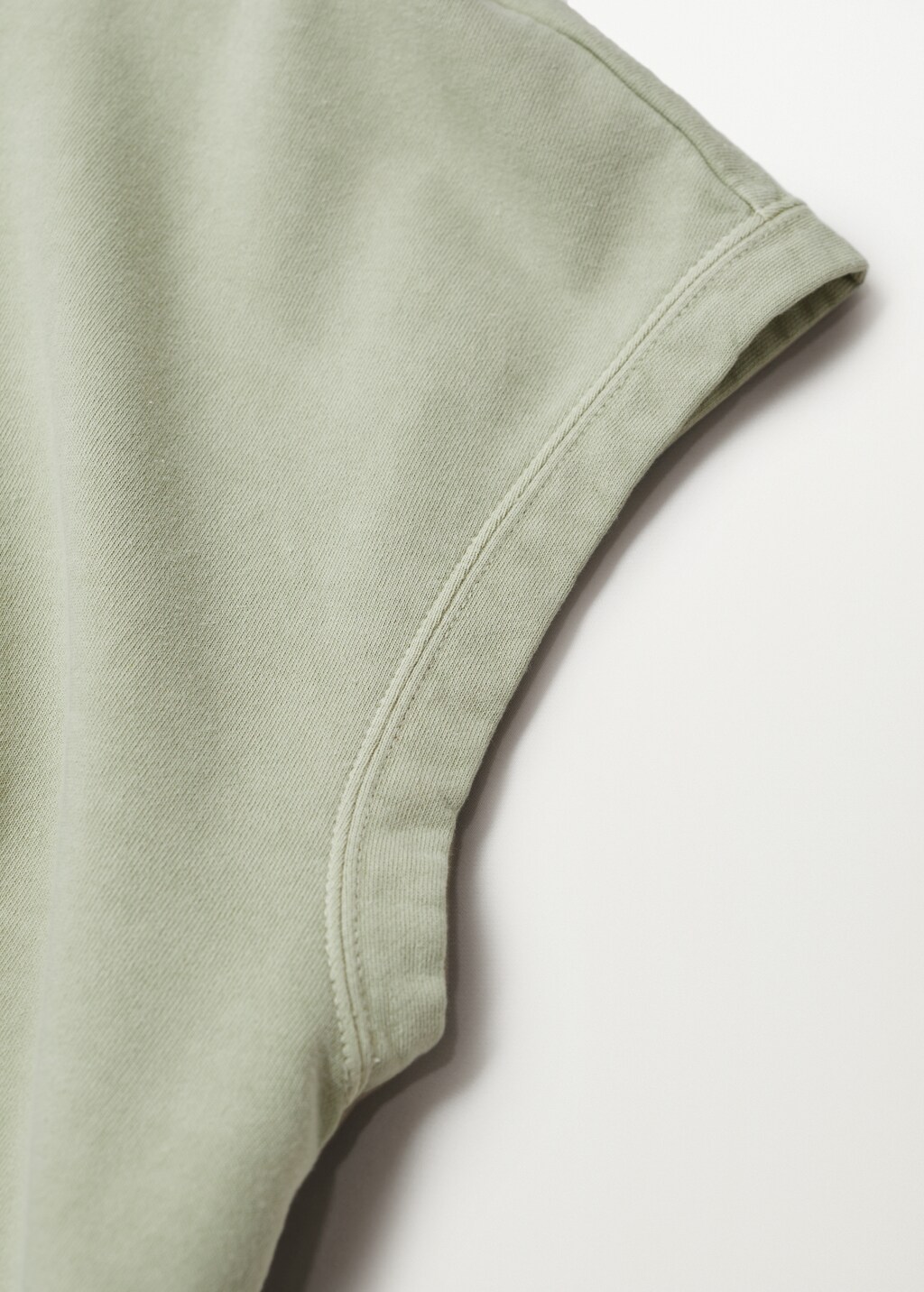 Mineral dye crop sweatshirt - Details of the article 8