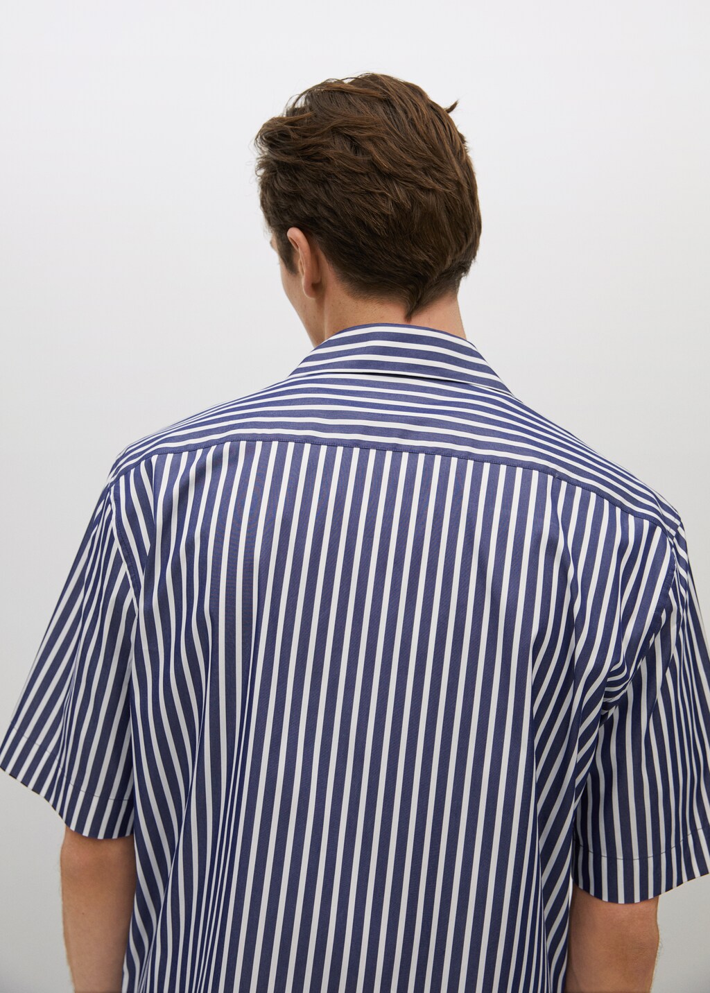 Regular-fit striped shirt - Details of the article 3