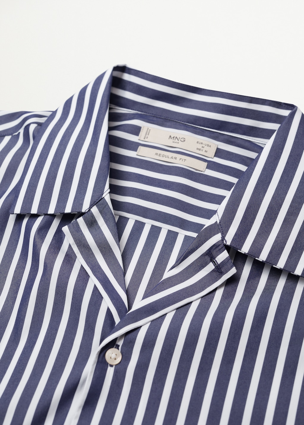 Regular-fit striped shirt - Details of the article 8