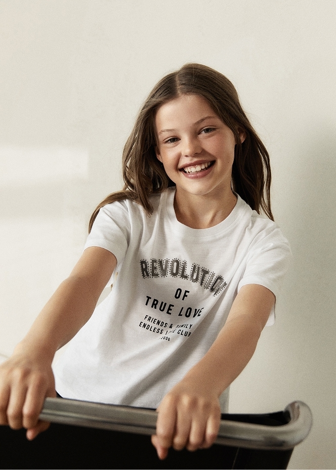 T-shirts pour fille en promo